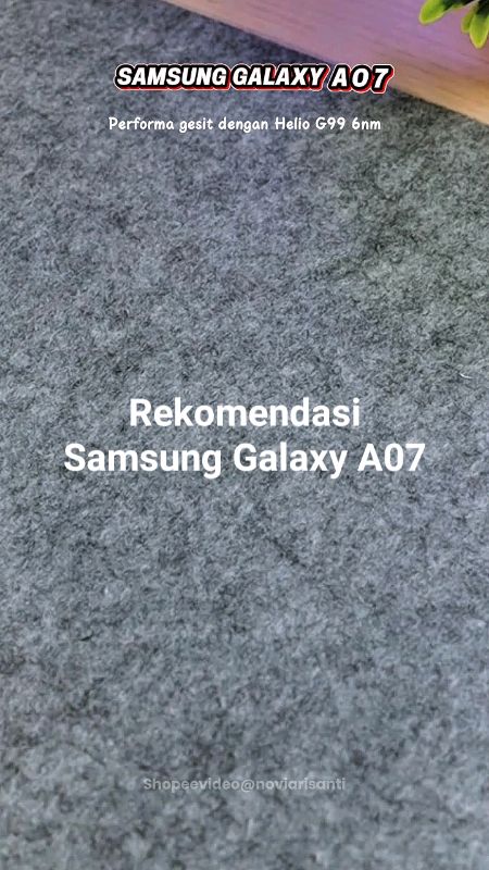 #samsunggalaxya07 #samsunggalaxy #hpmurahberkualitas #hpterbaru #TermurahDiShopee #GakNyeselBeliIni #PromoNonStop #SpillBawaBerkah #Diskon50Persen #hp