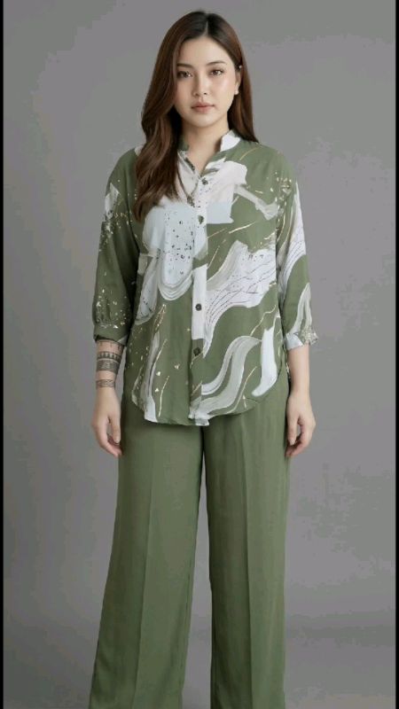 Setelan Crincle Wanita #SpillBawaBerkah #ViralDiShopeeVideo #RacunShopeeCheck