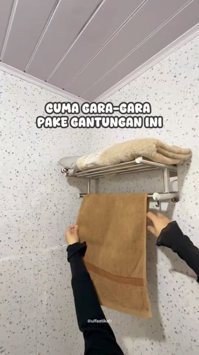 #rakhandukdindingkamarmandi#gantungankamarmandi#kamarmandiestetik#dekoekamarmandi