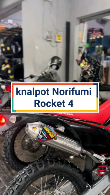 Norifumi Rocket 4 KLX D-Tracker CRF WR15🤩☝️#RacunShopee #shopeevideo #norifumirocket4 #ViralDiShopeeVideo#TermurahDiShopee#GratisOngkirRP0#ShopeeCOD