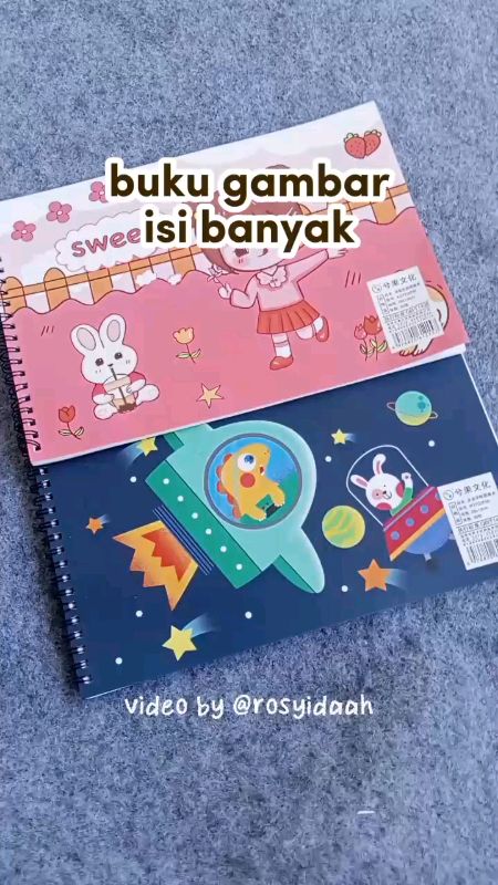 ukuran A4 (28cmx19,5cm) #bukugambar #drawingbook #bukugambaranak #SpillRacunShopee #SpillBawaBerkah #ViralDiShopeeVideo #TermurahDiShopee