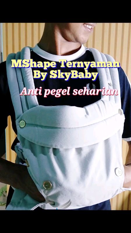 ngga bikin pegel kalau gendong #ViralDiShopeeVideo #gendonganbayi #gendonganmshape #gendongannewborn #SpillBawaBerkah #PromoNonStop #fyp