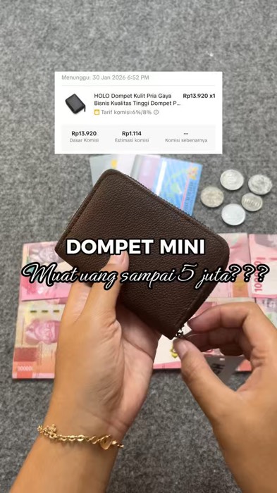 Dompet mkecil muat banyak 🥰😍 #dompetwanita #dompetmini #DompetKartu #dompetkecil