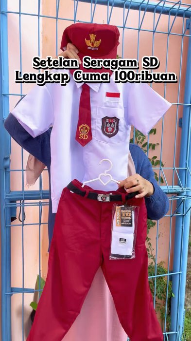 #seragamsekolah #SeragamSD #SeragamSdSetelan #seragamSDlengkap #seragamsekolahsd #SERAGAMSDLAKILAKI #ViralDiShopeeVideo #PromoNonStop