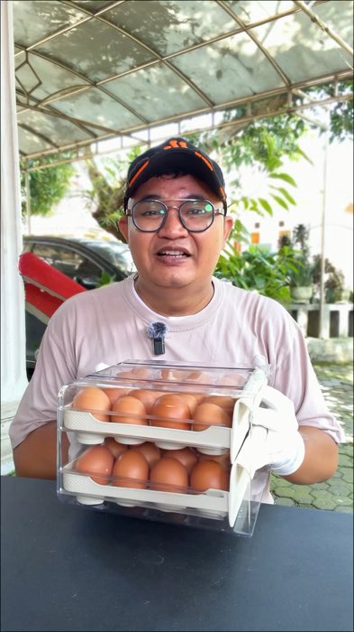 Rak telur tempat telur 2 susun #raktelur #raktelursusun #tempattelur #tempattelur2susun #ViralDiShopeeVideo #SpillBawaBerkah #PromoNonStop