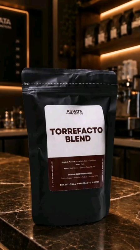 Kopi dark roast creamy smoky cocok buat daily brew ☕#kopiblend #darkroast #coffeebeans #asvataroastery #warung_kelontong_ku