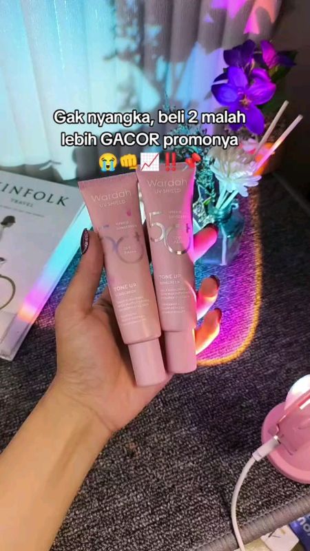 wardah tone up sunscreen yuk cobain #sunscreenviral #toneupsunscreen #skincareroutine #fypシ #fypdongggggggg