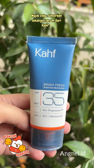 Kulit 2x lebih cerah pakai Kahf sunscreen#sunscreenkahf #sunscreen #DiskonRacunShopee #RacunShopeeCheck