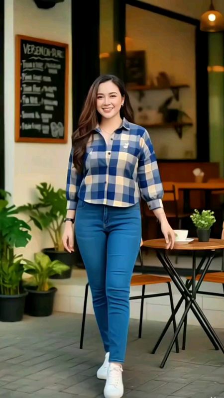 kemeja wanita kekinian #ShopeeFashionHaul #racunshopeevideo #bajuwanita #ShopeeCOD #ShopeeLook #cekoutsekarang🛍 #keranjangkuning🛒