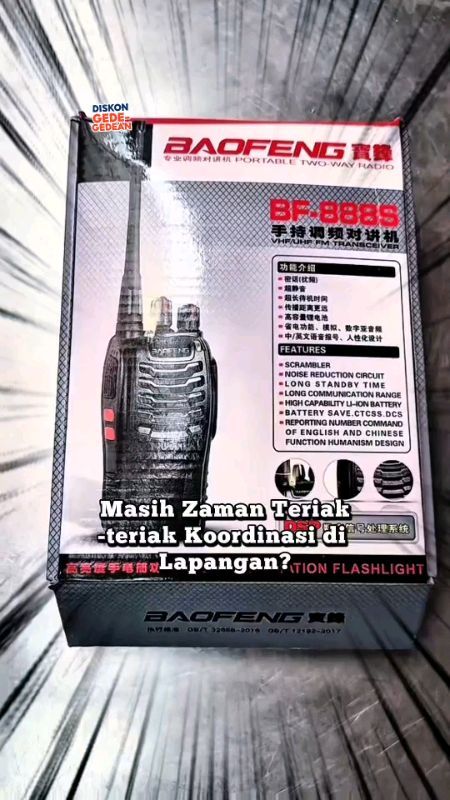 #walkietalkie #walkietalkiebaofeng #walkietalkiemurah #fyp#semuapenggunashoppe #semuabelidishopee