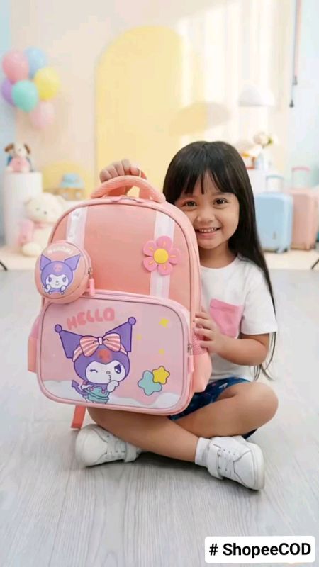 Tas Sekolah Cantik #ShopeeCOD #ShopeeFashionHaul #originalshopee #ShopeeHaul