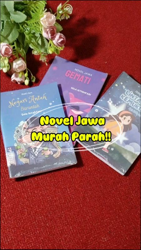 #novelmurah #noveljawaoriginal #bukubacaan #murahbanget #fyp #fypシ #shopeevideo #RacunShopee #ShopeeCOD #ShopeeReview #ShopeeReview