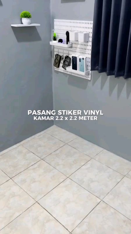 pasang lantai motif kayu, rekomen bgt😍#lantaivinyl #lantaiaesthetic #fypviral