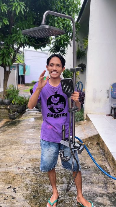 Jangan sampai pilih shower yah #showermandi #ShopeeCOD #RacunShopee #shopeevideo #ShopeeReview