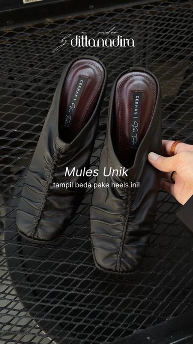 #heelswanita #highheels #cekhasshoes #mulesheels #mulessandal