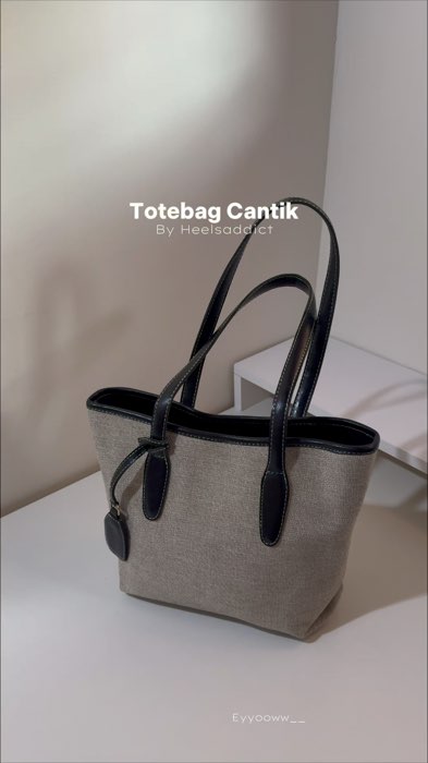 Elegant tote bag>>#SpillBawaBerkah #DiskonRacunShopee #Cashback50Persen #SpillRacunShopee #GratisOngkirRP0 #ShopeeCOD #taswanita #totebag #heelsaddict