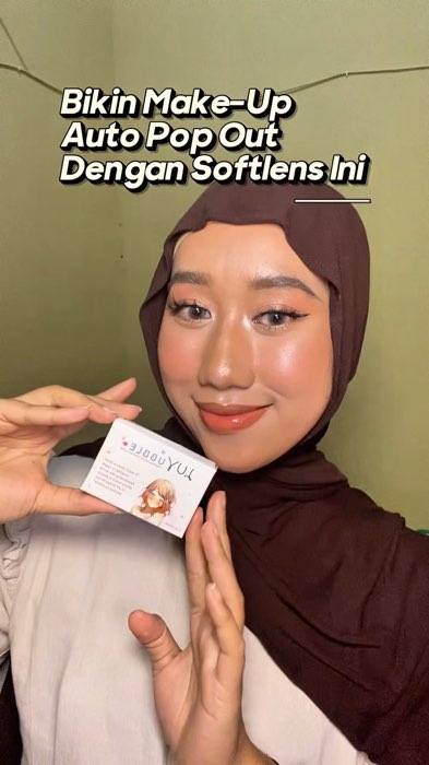 Softlens nyaman dipakai dalam waktu lama tanpa bikin iritasi☺️☝️#softlens #softlensrecomendasi #softlensluvubble #RacunShopee #fyp
