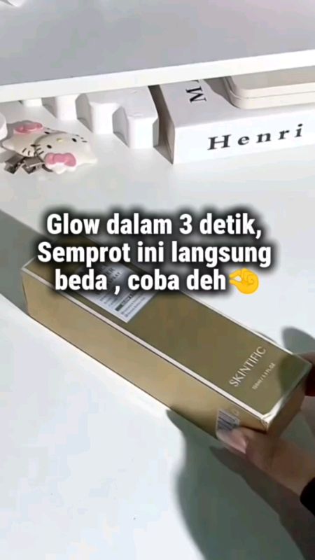 Glow dalam 3 detik #SpillRacunShopee #RacunShopee #skintificradianceboosterserum #skintificradienceboosterserumspray #radianceboosterserumspray