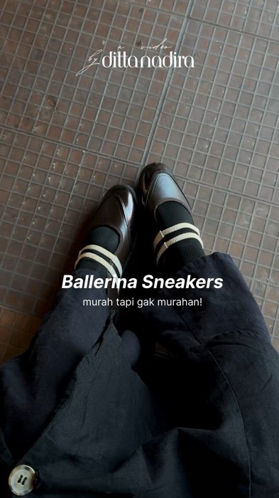 #flatshoes #ballerinashoes #winodflatshoes #sepatusneakers