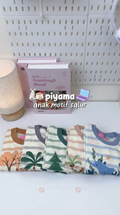 Piyama anak nyaman dipakai sehari hari #piyamaanaklucu #piyamaanaksetelan #piyamaanak