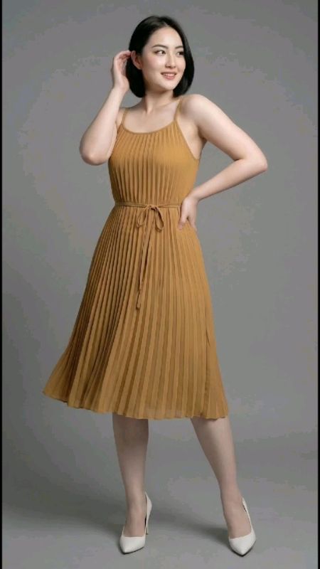 Dress Plisket Midi #RacunShopee #SpillRacunShopee #SpillRacunShopeeCheck