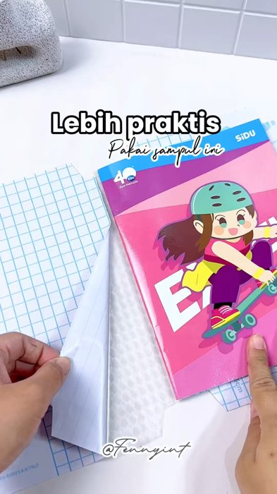 Sampul buku terpraktis #ViralDiShopeeVideo #PromoNonStop #ShopeeHaul #sampulbukupvc #sampulbukustiker #sampulbukuinstan