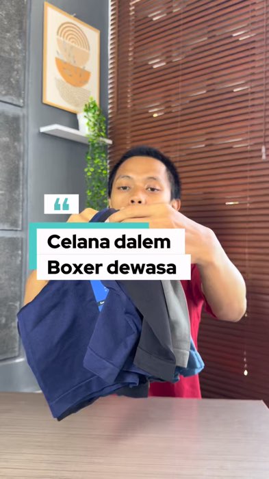 Celana dalam boxer pria unco