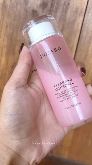 Toner dojako pink atasi masalah kulit di wajah yg kering atau berminyak cocok banget kulit kombinasi nihh🥰🥰#dojakotoner #RacunShopee #DiskonRacunSho