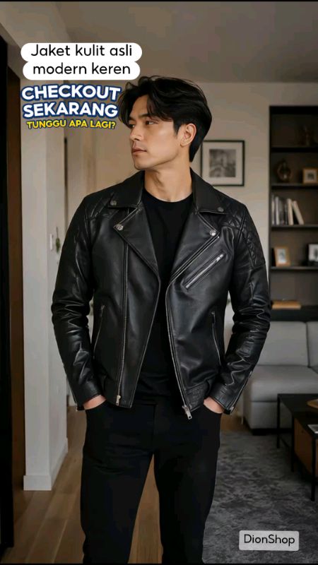 #JaketKulitOriginalTerbaruKekinian #ShopeeFashionHaul #ViralDiShopeeVideo #fypviral