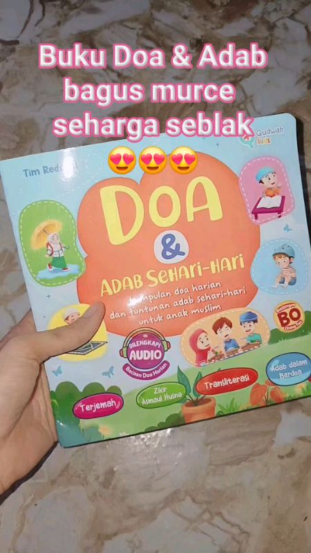 buku doa sehari sehari seharga seblak murce 😍 #bukudoaharian #adabdanakhlak