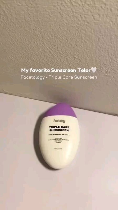 #rekomendasishopee #sunscreen #sunscreenfacetology #facetology #skincareroutine #shopeevideo