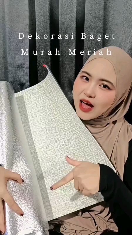 #dekorasirumah #wallpaperdinding #wallpaperlinen #wallpaperdindingmurah #dekorasikamar #ShopeeLook #ShopeeCOD #PromoNonStop #goldentick #wallpaper