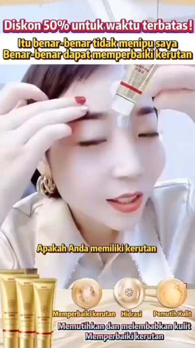 Cream kerutan #creamwajah #creamglowing #creampencerah #creamwhitening #creamkerutan #creamantiaging #moisturizer #ViralDiShopeeVideo #RacunShopee