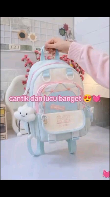 tas sekolah anak anti air Korean style yang viral banget dan banyak dicari anak sekolah #tassekolah #tasANTIAIR #tasviral #taskoreanstyle #tasransel
