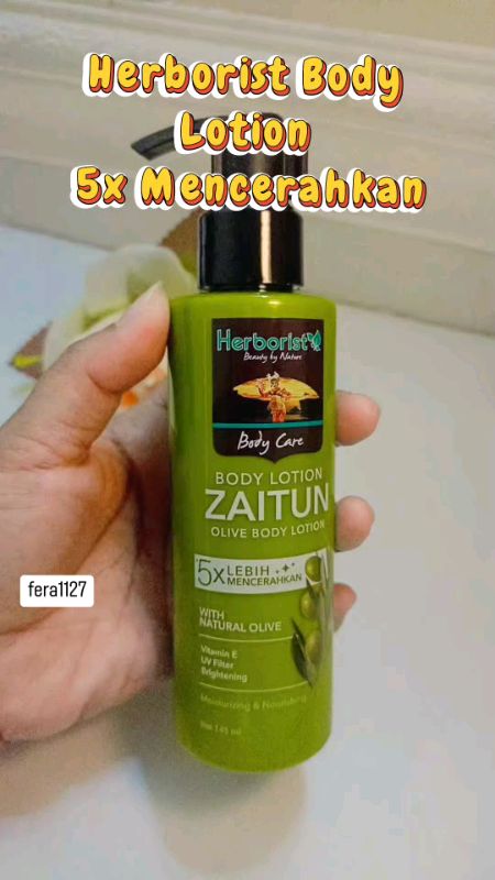 Herborist Body Lotion 145ml #herborist #herboristbodylotion #herboristzaitun