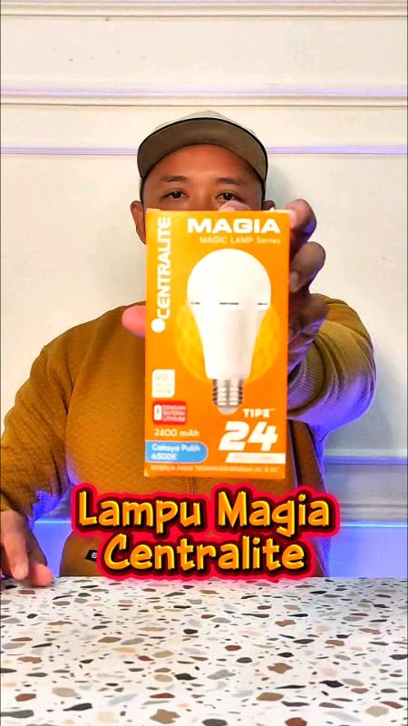 Lampu Magia Centralite Emergency #ShopeeVideo #GratisOngkir #COD #CODinApa #ShopeeCOD #Lampu #LampuEmergency #Magia #LampuMagia #LampuMagiaCentralite