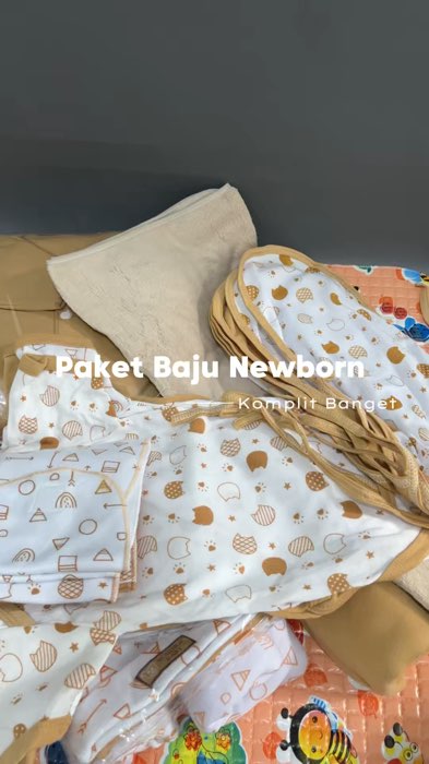 Paketan baju bayi baru lahir paket komplit #newborn #bajunewborn