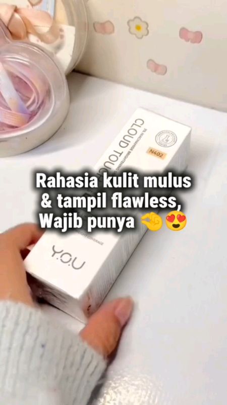 Kulit tampil flawless karena foundation ini #SpillRacunShopee #RacunShopee #foundationyou #foundationyoucloudtouch #youfoundation #cloudtouchyou