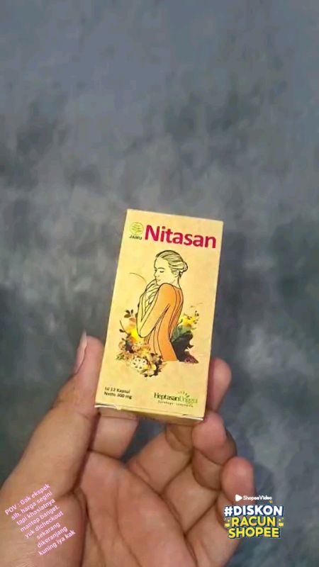 Pengen Makan Banyak, tapi perut kecil. ini dia solusinya " Nitasan "#RacunShopeeCheck #viral #fyp #nitasanherbalalami #nitasanpelangsing #spallspillra