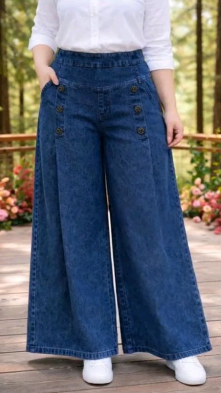 celana kulot Paula jumbo snow jeans#bagusbangettt😍 #cantik #nyaman #shopeevideofeed #RacunShopeeOOTD