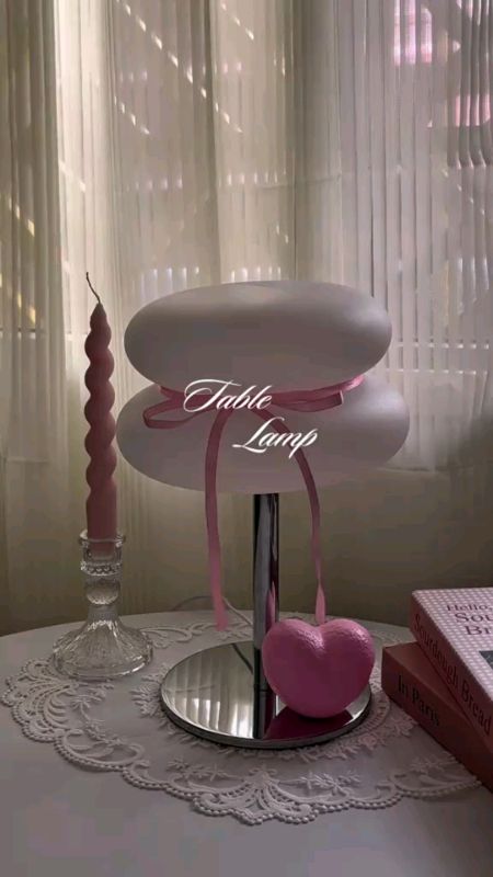 Lampu LED Aesthetic 💖#lampuaesthetic #lampukamarestetik #lampumeja #lampuled