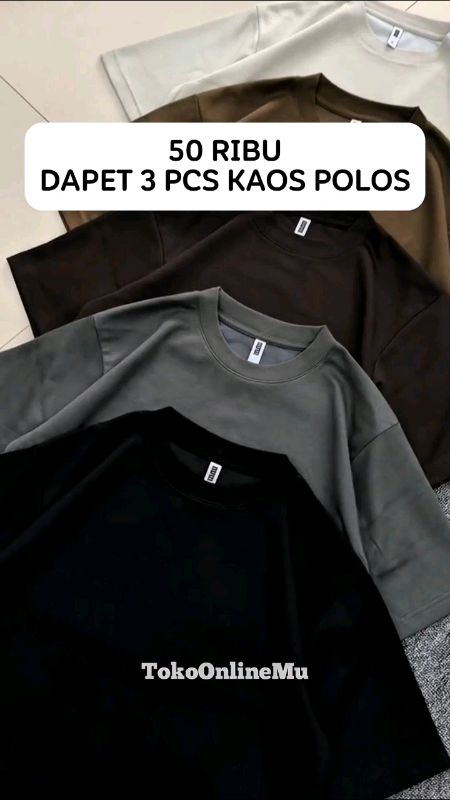 beneran dateng 3 #kaos #kaospolos #kaospolosmurah #kaospolospria #kaospoloswanita #kaospolosoversize #kaosoversize #RacunShopee #ShopeeLook