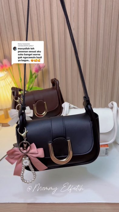 #ShopeeCOD #ShopeeLook #GakNyeselBeliIni #SpillBawaBerkah #CODinApa #OOTDFashionShopee #GratisOngkirRP0 #taswanita #shoulderbag #sligbag #fyp #handbag