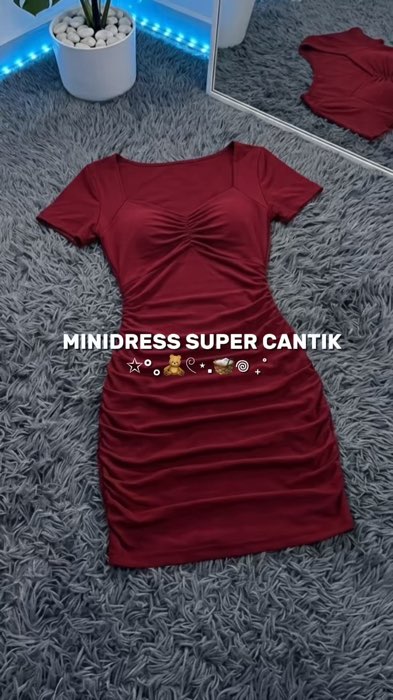 Rekomendasi mini dress style simple❤️🤍#RacunShopee #shoppeevideo #shopperacun #shoppelook #outfitideas #minidress #dresswanita