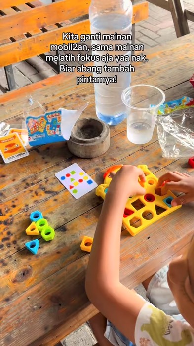 Anak jadi Lupa HP kalau udah main ini. #mainanedukasianak #melatihkonsentrasi