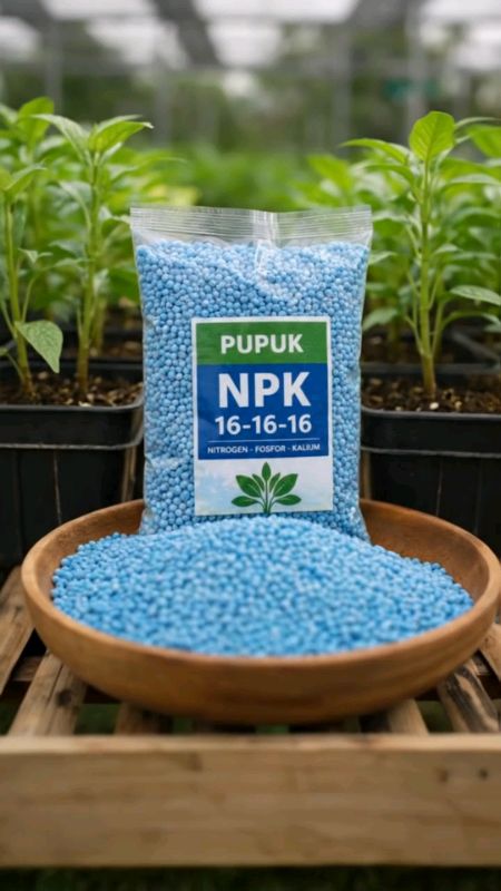 Pupuk NPK 16-16-16 100 Gram Nutrisi Tanaman Lengkap Nitrogen #NutrisiTanaman #PupukTanaman #PerawatanTanaman #RacunShopee #FYP