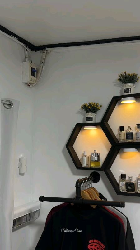 #rakhexagonal #rakdindingaesthetic #rakdindinghexagonal #rakdindingminimalis #rakdindingtempel #RacunShopee #SpillRacunShopee #ShopeeLook #ShopeeCOD
