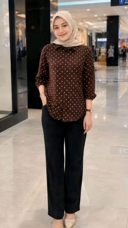 kemeja polkadot #GratisOngkirRP0 #GakNyeselBeliIni #ViralDiShopeeVideo #SpillRacunShopee #RacunShopee #SpillBawaBerkah #ShopeeLook #ShopeeCOD #shopee