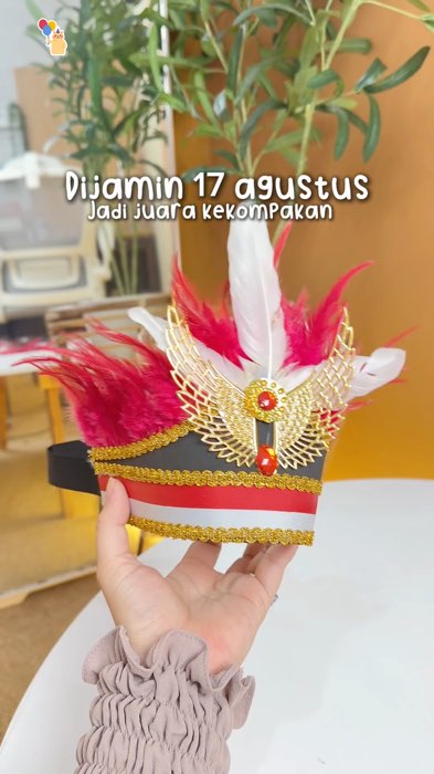 Topi bulu agustusan #topibuluagustusan #topikarnaval #topiagustusan #SpillBawaBerkah #GakNyeselBeliIni #GratisOngkirRP0 #topilombaagustusan