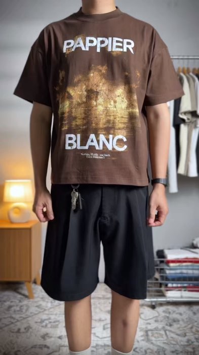 Size M | Tb 170cm | Bb 60kg #ShopeeFashionHaul #ShopeeLook  #kaosboxy #kaosbrandlokal #reviewkaos